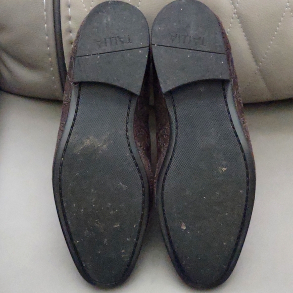 Tallia Patritzio Men's Tooled Leather Loafers - Picture 7 of 9